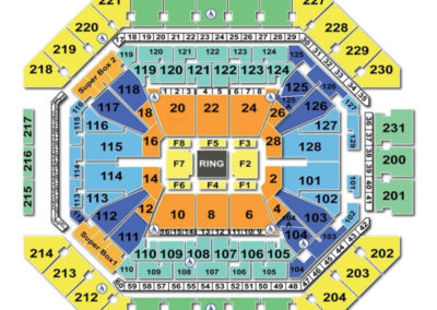 AT&T Center Seating Chart Boxing