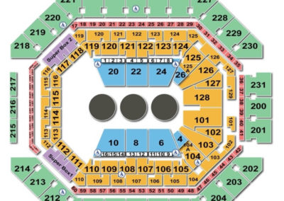 AT&T Center Seating Chart Circus