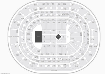 seating amalie arena chart concert charts