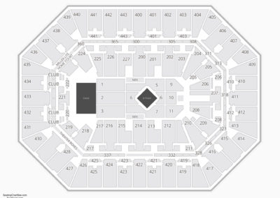 BMO Harris Bradley Center Concert Seating Chart