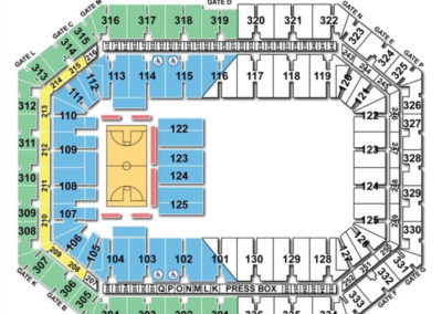 Carrier Dome Basketball Seating Chart