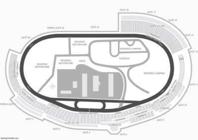 Charlotte Motor Speedway Seating Chart Nascar Sprintcup