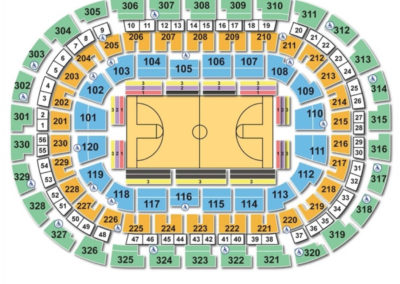 Chesapeake Energy Arena NCAA Basketball Seating Chart