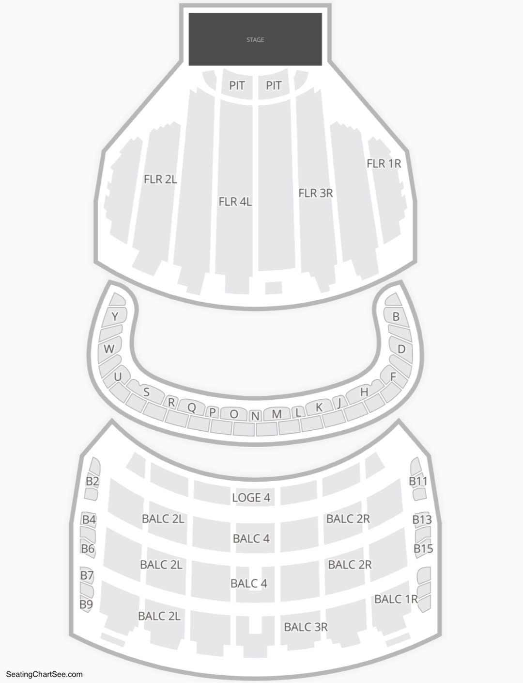 Chicago Theater Seating Chart Seating Charts & Tickets