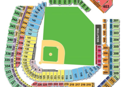 Coors Field Baseball Seating Chart