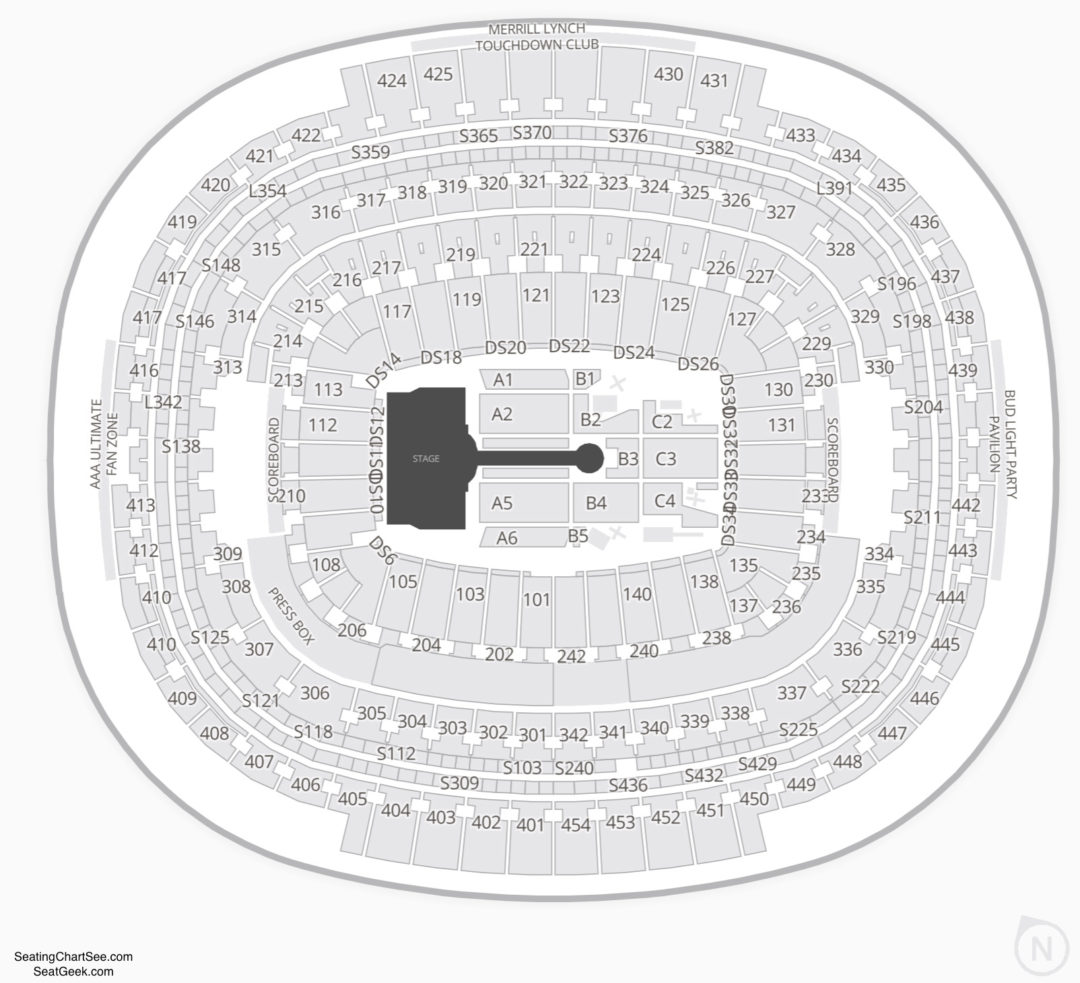 FedexField Seating Chart Seating Charts & Tickets