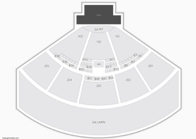 Fiddler's Green Amphitheatre Seating Chart