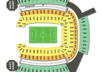 Heinz Field Seating Soccer Chart