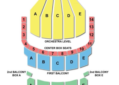 Keller Auditorium Seating Chart