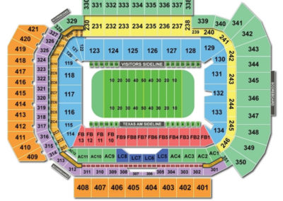 Kyle Field Football Seating Chart