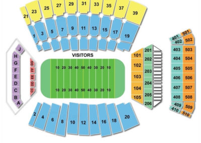 Lane Stadium Seating Chart