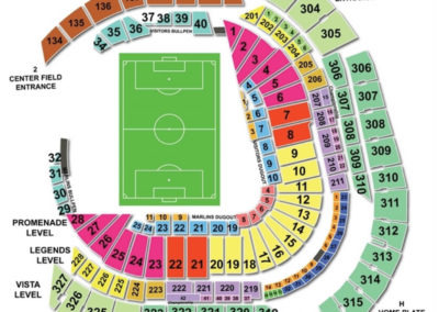 Marlins Park Soccer Seating Chart