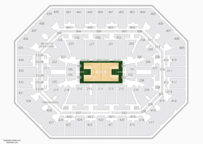 Marquette Golden Eagles Basketball Seating Chart