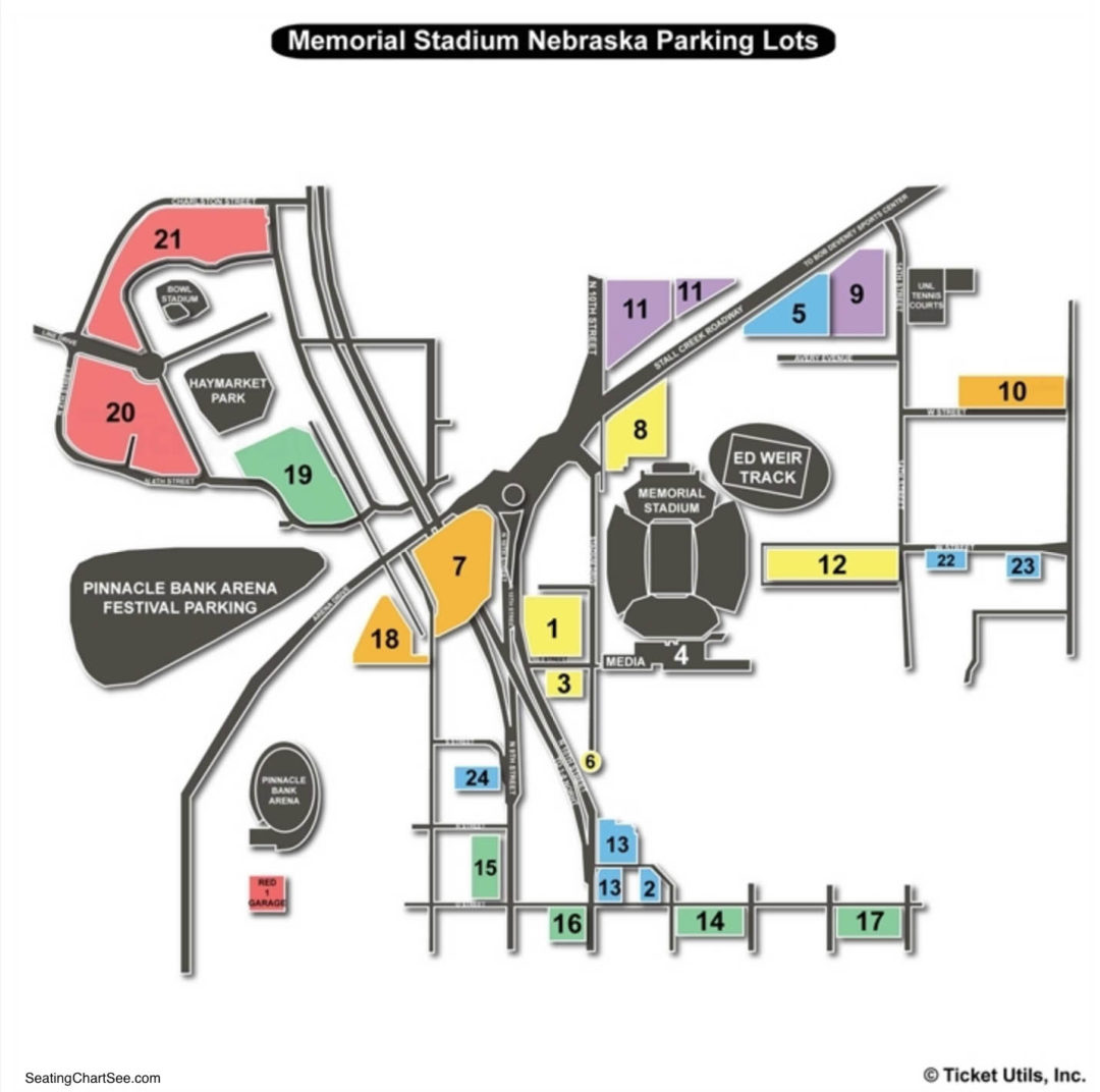 Memorial Stadium Nebraska Seating Chart | Seating Charts & Tickets