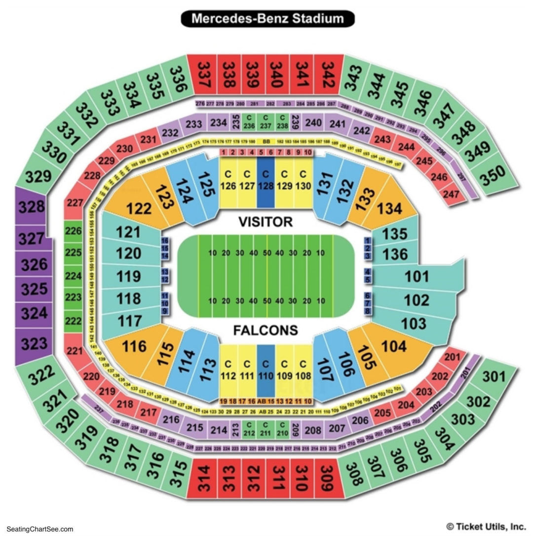 Mercedes Benz Stadium Seating Chart | Seating Charts & Tickets