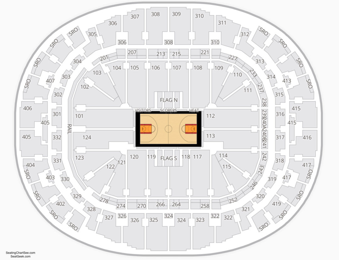Miami Heat Seating Chart | Seating Charts & Tickets
