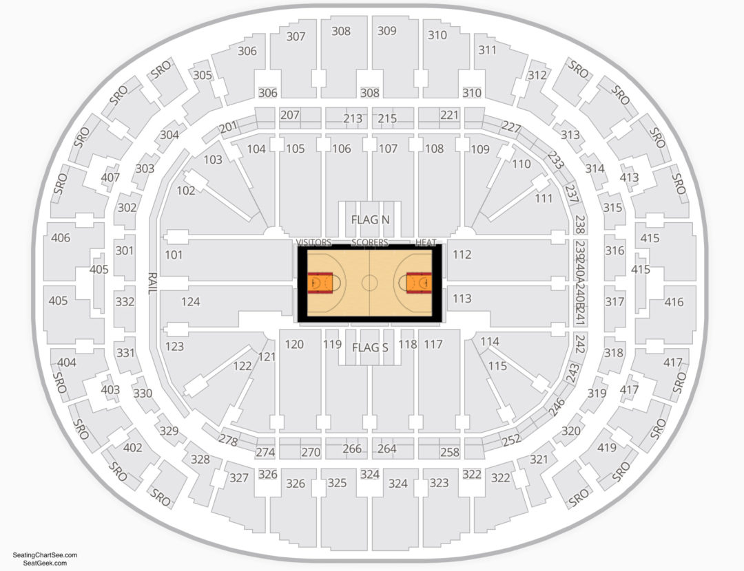 Miami Heat Arena Seating Chart