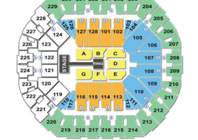 Oracle Arena wwe Seating Chart