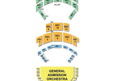 Orpheum Theatre Seating Chart New Orleans
