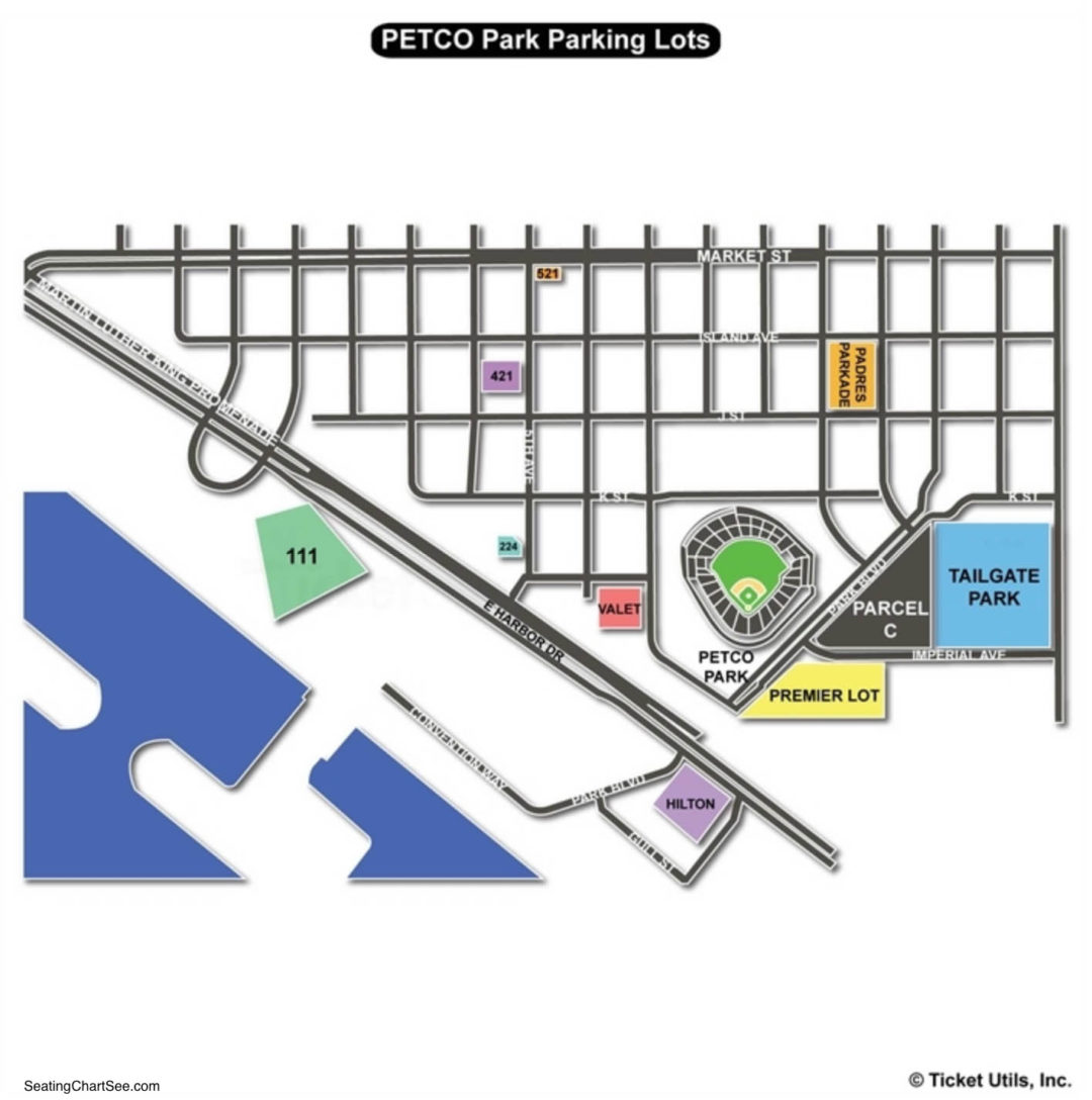 Petco Park Seating Chart Seating Charts & Tickets