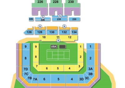 Petco Park Tennis Seating Chart