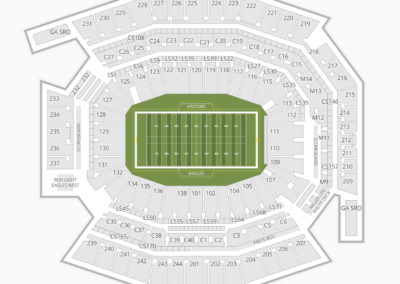 Philadelphia Eagles Seating Chart