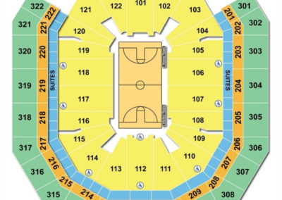 Pinnacle Bank Arena Basketball Seating Chart