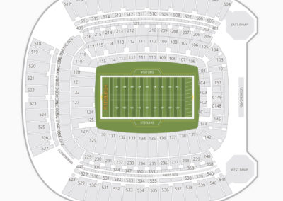 Pittsburgh Steelers Seating Chart