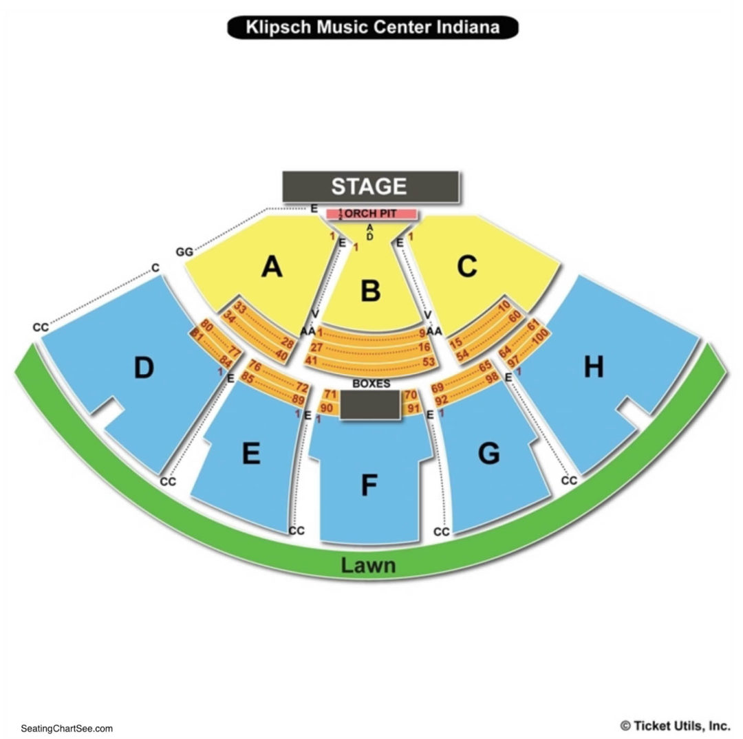 Ruoff Home Mortgage Music Center Seating Chart Seating Charts & Tickets