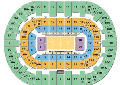 valley view casino center seating chart