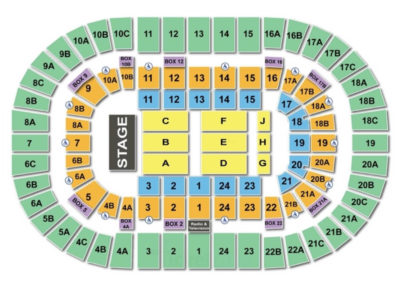 Valley View Casino Center Seating Chart Concert