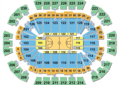 Save Mart Center Seating Chart Basketball