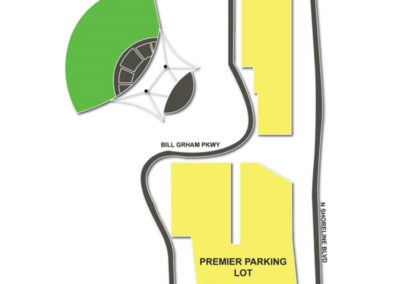 Shoreline Amphitheatre Parking Lots