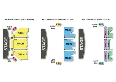 Shubert Theatre NY Seating Chart