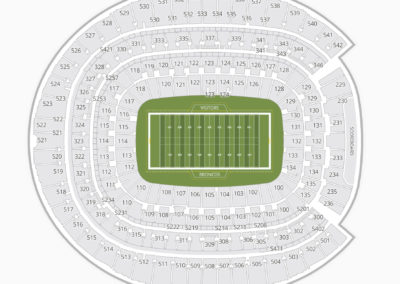 Sports Authority Field at Mile High Seating Chart