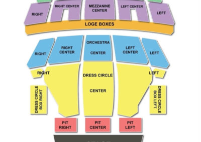 State Theatre - The Playhouse Square Center Seating Chart Pit