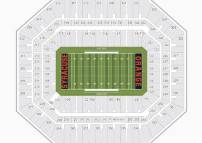 Syracuse Orange Football Seating Chart