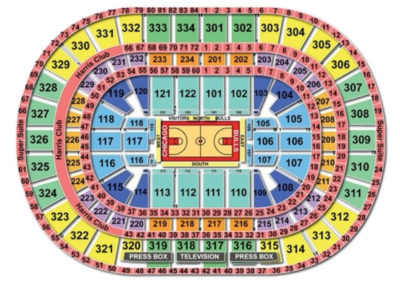 United Center Basketball Seating Chart