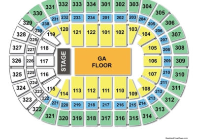 United Center Concert Seating Chart