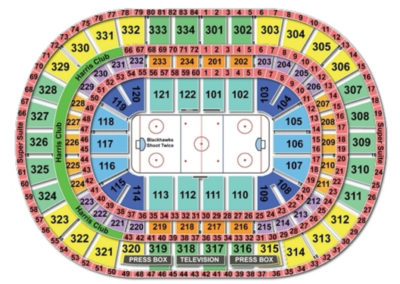 United Center Hockey Seating Chart