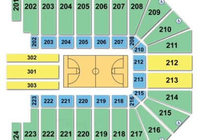 Wright State University Nutter Center Basketball Seating Chart