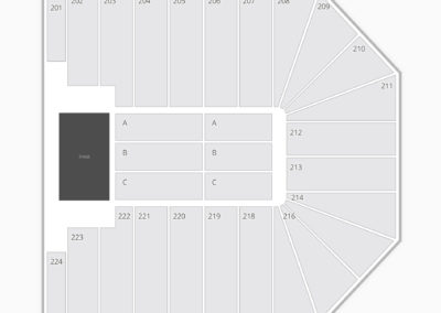 Wright State University Nutter Center Seating Chart Concert