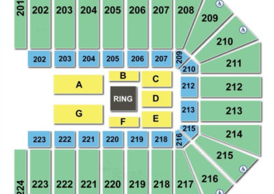 Wright State University Nutter Center WWE Seating Chart