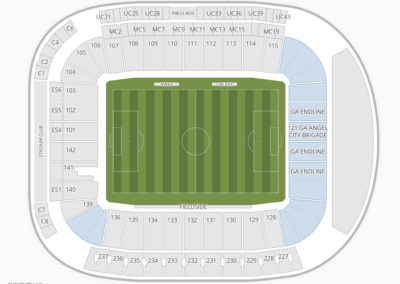 LA Galaxy Seating Chart