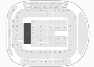 StubHub Center Concert Seating Chart