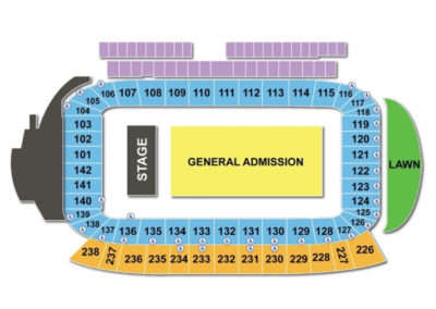 StubHub Center Seating Chart Concert