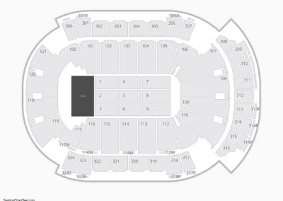 Jacksonville Veterans Memorial Arena Seating Chart Concert