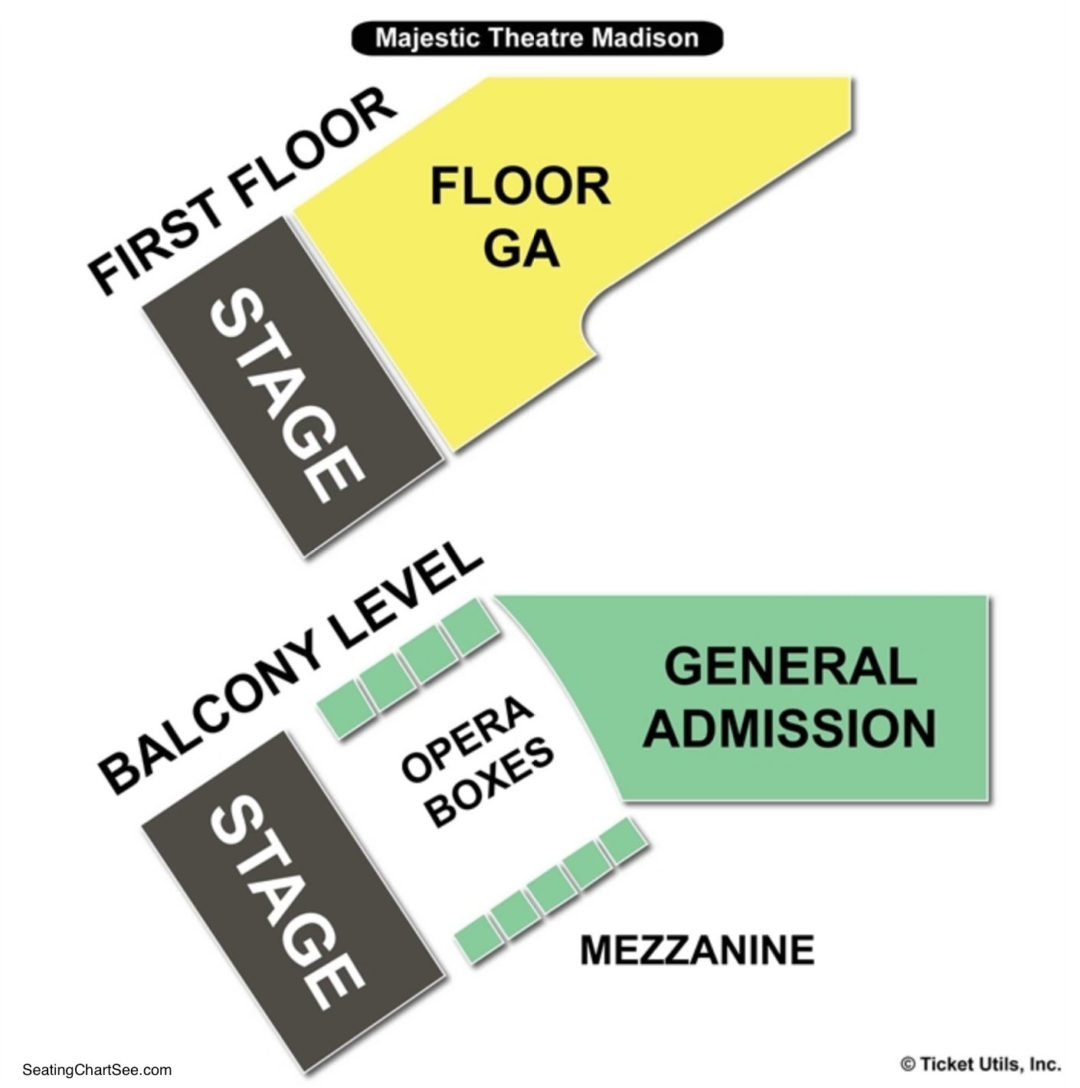 Majestic Theater Seating Chart  Cabinets Matttroy