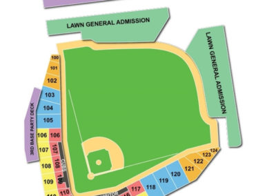 Sloan Park Seating Chart Baseball