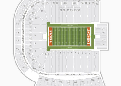 Texas Longhorns Football Seating Chart